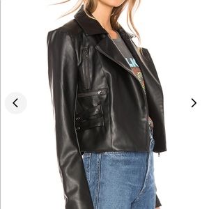 Lovers+Friends Leather jacket